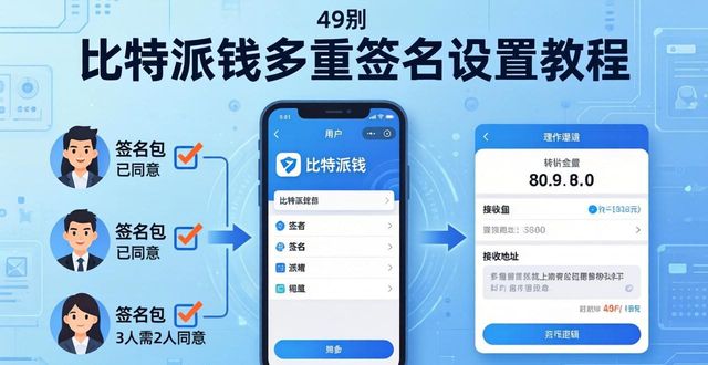 比特派钱包多重签名怎么设置？三步学会