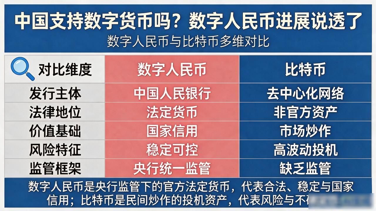 中国支持数字货币吗？数字人民币进展说透了
