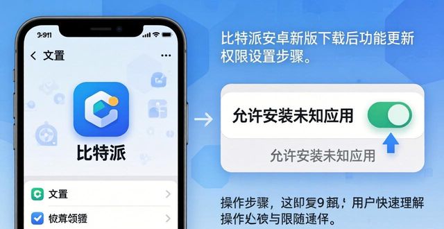 比特派安卓新版 下载后功能更新两步走