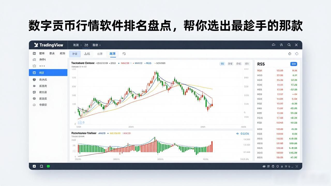 数字货币行情软件排名盘点，帮你选出最趁手的那款
