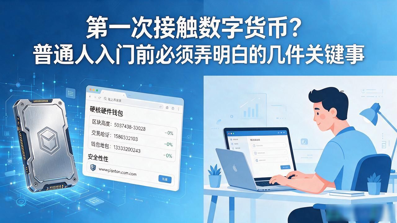 第一次接触di数字货币？普通人入门前必须弄明白的几件关键事