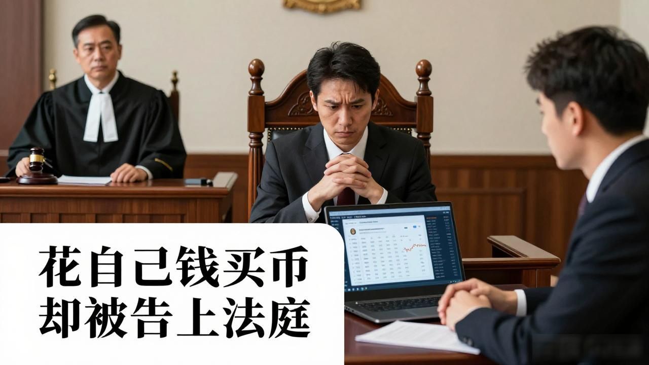 花自己钱买币却被告上法庭，炒币到底算不算犯法