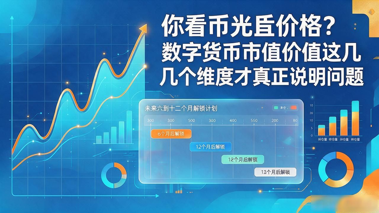 你看币光盯价格？数字货币市值价值这几个维度才真正说明问题