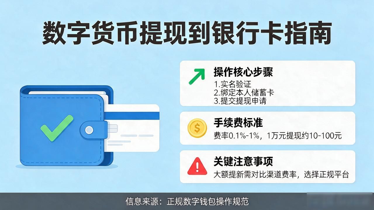 数字货币提现到银行卡：完整操作指南+费用说明