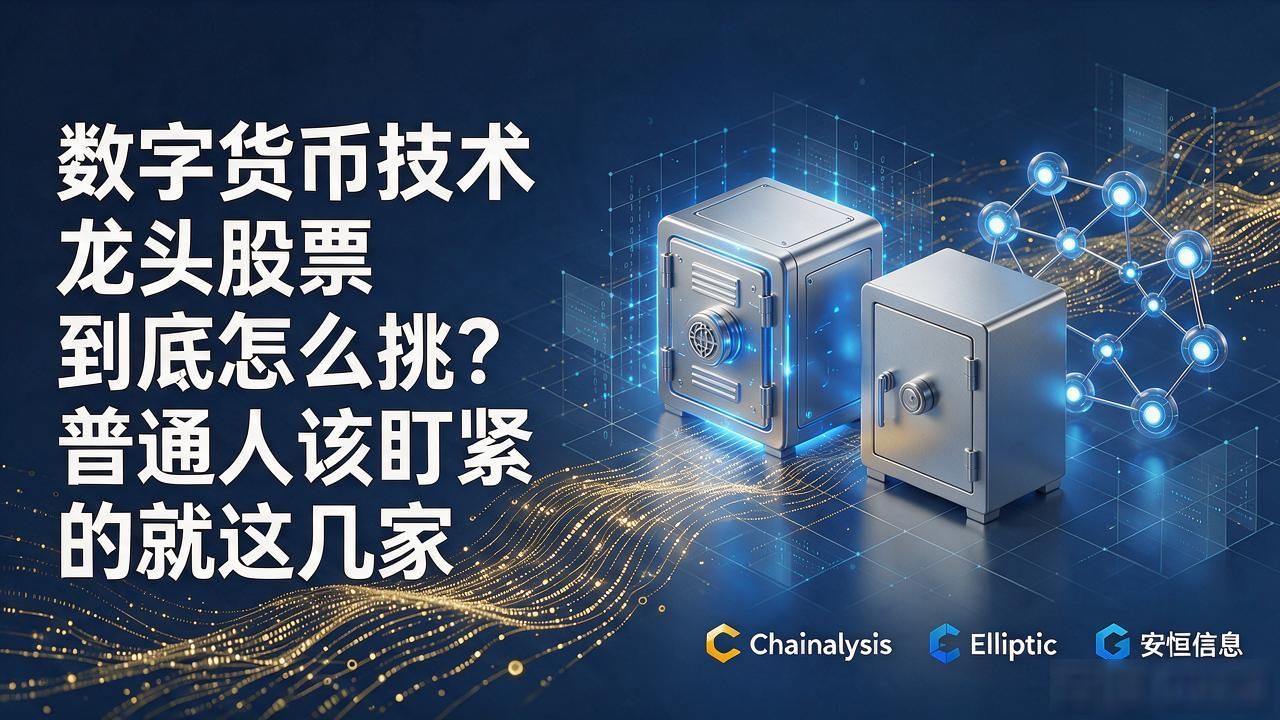 数字货币技术龙头股票到底怎么挑？普通人该盯紧的就这几家